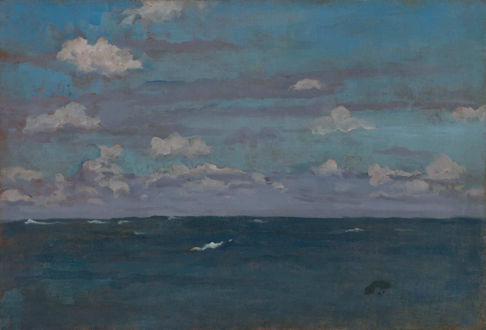 Violet and Silver — The Deep Sea av James McNeill Whistler